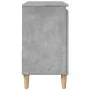 Mueble de lavabo madera ingeniería gris hormigón 65x33x60 cm de , Tocadores de baño - Ref: Foro24-857119, Precio: 61,15 €, De...