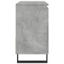 Mueble de lavabo madera ingeniería gris hormigón 65x33x60 cm de , Muebles de baño - Ref: Foro24-857228, Precio: 74,23 €, Desc...