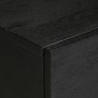Mesita de noche de madera maciza de mango negra 40x33x46 cm de , Mesitas de noche - Ref: Foro24-4017646, Precio: 71,67 €, Des...
