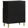 Aparador de madera de ingeniería negro 60x33x75 cm de , Almacenamiento para CD y DVD - Ref: Foro24-4017673, Precio: 94,26 €, ...