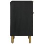 Mesita de noche madera de ingeniería negra 50x33x60 cm de , Mesitas de noche - Ref: Foro24-4017659, Precio: 77,79 €, Descuent...