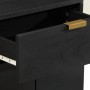 Mesita de noche madera de ingeniería negra 50x33x60 cm de , Mesitas de noche - Ref: Foro24-4017659, Precio: 77,79 €, Descuent...