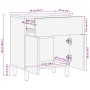 Mesita de noche madera de ingeniería negra 50x33x60 cm de , Mesitas de noche - Ref: Foro24-4017659, Precio: 77,79 €, Descuent...