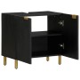 Armario de lavabo de baño madera ingeniería negro 62x33x58 cm de , Muebles de baño - Ref: Foro24-4017667, Precio: 110,78 €, D...