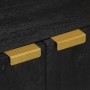 Armario de lavabo de baño madera ingeniería negro 62x33x58 cm de , Muebles de baño - Ref: Foro24-4017667, Precio: 110,78 €, D...