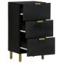 Aparador de madera de ingeniería negro 40x33x75 cm de , Almacenamiento para CD y DVD - Ref: Foro24-4017671, Precio: 112,05 €,...