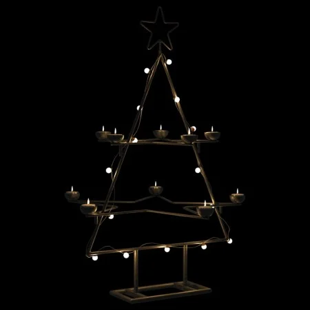 Árbol de Navidad para decoración metal negro 75 cm de , Arboles de navidad - Ref: Foro24-4018962, Precio: 20,52 €, Descuento: %
