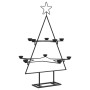 Árbol de Navidad para decoración metal negro 75 cm de , Arboles de navidad - Ref: Foro24-4018962, Precio: 20,75 €, Descuento: %