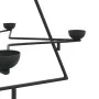 Árbol de Navidad para decoración metal negro 75 cm de , Arboles de navidad - Ref: Foro24-4018962, Precio: 20,52 €, Descuento: %