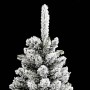 Árbol de Navidad artificial estrecho con nieve PVC y PE 210 cm de , Arboles de navidad - Ref: Foro24-4019688, Precio: 89,82 €...
