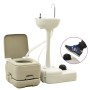 Set de inodoro 10+10L y lavabo portátil de camping 20L gris de vidaXL, Camping y senderismo - Ref: Foro24-93021, Precio: 238,...
