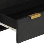 Aparador alto madera de ingeniería negro 60x33x100 cm de , Almacenamiento para CD y DVD - Ref: Foro24-4017678, Precio: 133,71...