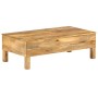 Mesa de centro de madera maciza de mango 110x55x35 cm en Mesas de centro | Comprar online en Foru.es