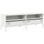 Mueble para TV acero laminado en frío blanco 135x39x43,5 cm de , Muebles TV - Ref: Foro24-851339, Precio: 132,83 €, Descuento: %