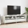 Mueble para TV acero laminado en frío blanco 135x39x43,5 cm de , Muebles TV - Ref: Foro24-851339, Precio: 132,83 €, Descuento: %