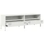Mueble para TV acero laminado en frío blanco 135x39x43,5 cm de , Muebles TV - Ref: Foro24-851339, Precio: 132,83 €, Descuento: %