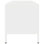 Mueble para TV acero laminado en frío blanco 135x39x43,5 cm de , Muebles TV - Ref: Foro24-851339, Precio: 132,83 €, Descuento: %