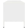 Mueble para TV acero laminado en frío blanco 135x39x43,5 cm de , Muebles TV - Ref: Foro24-851339, Precio: 134,56 €, Descuento: %