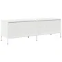 Mueble para TV acero laminado en frío blanco 135x39x43,5 cm de , Muebles TV - Ref: Foro24-851339, Precio: 132,83 €, Descuento: %