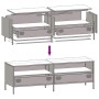 Mueble para TV acero laminado en frío blanco 135x39x43,5 cm de , Muebles TV - Ref: Foro24-851339, Precio: 134,56 €, Descuento: %