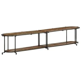 Mueble de TV madera maciza reciclada 200x42x40 cm de , Almacenamiento para CD y DVD - Ref: Foro24-4013496, Precio: 133,51 €, ...