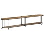 Mueble de TV madera maciza reciclada 200x42x40 cm de , Almacenamiento para CD y DVD - Ref: Foro24-4013496, Precio: 114,53 €, ...