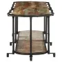 Solid recycled wood TV stand 200x42x40 cm by , CD and DVD storage - Ref: Foro24-4013496, Price: 133,51 €, Discount: %