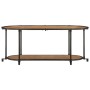 Mueble de TV madera maciza de acacia 100x42x40 cm de , Almacenamiento para CD y DVD - Ref: Foro24-4013489, Precio: 67,57 €, D...