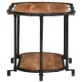 Mueble de TV madera maciza de acacia 100x42x40 cm de , Almacenamiento para CD y DVD - Ref: Foro24-4013489, Precio: 67,57 €, D...