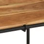 Mueble de TV madera maciza de acacia 100x42x40 cm de , Almacenamiento para CD y DVD - Ref: Foro24-4013489, Precio: 78,84 €, D...