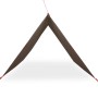 Lona de camping impermeable marrón 406x306 cm de , Tiendas de campaña - Ref: Foro24-4009598, Precio: 34,33 €, Descuento: %