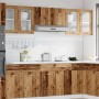Armario vitrina colgante madera envejecida 40x31x60 cm de , Armarios de cocina - Ref: Foro24-856098, Precio: 47,58 €, Descuen...