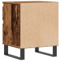 Mesita de noche madera ingeniería madera envejecida 40x35x50 cm de , Mesitas de noche - Ref: Foro24-857436, Precio: 53,34 €, ...