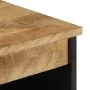Aparador de madera maciza de mango rugosa 60x33,5x75 cm de , Almacenamiento para CD y DVD - Ref: Foro24-4018653, Precio: 106,...