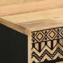 Aparador de madera maciza de mango rugosa 60x33,5x75 cm de , Taquillas y armarios de almacenamiento - Ref: Foro24-4018630, Pr...