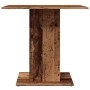 Mesa de comedor madera de ingeniería envejecida 80x80x75 cm de , Mesas de cocina y de comedor - Ref: Foro24-855810, Precio: 7...