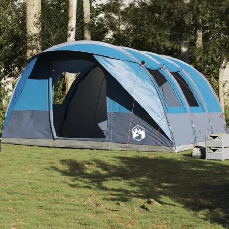 Tienda de campaña túnel para 5 personas impermeable azul de , Tiendas de campaña - Ref: Foro24-4009423, Precio: 206,27 €, Des...