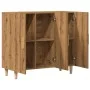Aparador de madera de ingeniería roble artisan 90x34x80 cm de , Aparadores - Ref: Foro24-856891, Precio: 95,54 €, Descuento: %