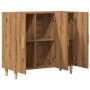 Aparador de madera de ingeniería roble artisan 90x34x80 cm de , Aparadores - Ref: Foro24-856891, Precio: 97,10 €, Descuento: %