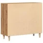 Aparador de madera de ingeniería roble artisan 90x34x80 cm de , Aparadores - Ref: Foro24-856891, Precio: 95,54 €, Descuento: %