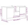 Mueble de TV madera ingeniería roble artesanal 102x37,5x52,5cm de , Muebles TV - Ref: Foro24-856783, Precio: 88,62 €, Descuen...