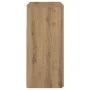 Aparador luces LED madera ingeniería roble artisan 80x35x75 cm de , Aparadores - Ref: Foro24-856362, Precio: 98,52 €, Descuen...