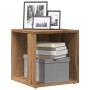 Mesa auxiliar de madera de ingeniería roble artisan 33x33x34 cm de , Mesas auxiliares - Ref: Foro24-856717, Precio: 31,85 €, ...