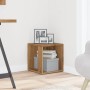 Mesa auxiliar de madera de ingeniería roble artisan 33x33x34 cm de , Mesas auxiliares - Ref: Foro24-856717, Precio: 31,85 €, ...