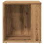 Mesa auxiliar de madera de ingeniería roble artisan 33x33x34 cm de , Mesas auxiliares - Ref: Foro24-856717, Precio: 31,85 €, ...