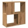 Estantería madera de ingeniería roble artisan 60x24x63 cm de , Librerías y estanterías - Ref: Foro24-856729, Precio: 35,84 €,...