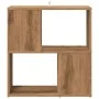Estantería madera de ingeniería roble artisan 60x24x63 cm de , Librerías y estanterías - Ref: Foro24-856729, Precio: 35,84 €,...