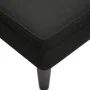 Tumbona con almohada y reposabrazo derecho tela negro de , Divanes - Ref: Foro24-4009767, Precio: 124,99 €, Descuento: %