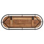 Perchero de pared con 5 ganchos madera maciza de mango de , Percheros para sombreros y abrigos - Ref: Foro24-4013507, Precio:...