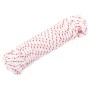 Cordón de arranque nailon blanco y rojo Ø4 mm 10 m de , Sogas y cuerdas metálicas - Ref: Foro24-4100612, Precio: 8,41 €, Desc...